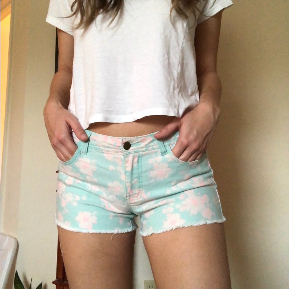 Forever 21 Floral Shorts